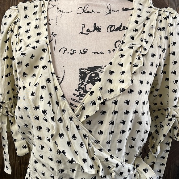 FOR LOVE AND LEMONS Sweetheart Wrap Dress - Picture 7 of 9